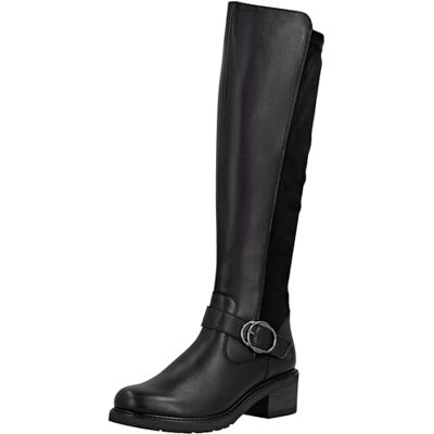 Remonte D1A73 Bottes classiques pour femme avec semelle lâche, Noir 00., 40 EU Remonte D1A73 Bottes classiques pour femme avec semelle lâche, Noir 00., 40 EU