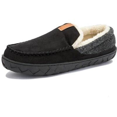 MZYFDC Pantoufle d'hiver pour homme Pantoufles Maison Pantoufles Chaussures Chaudes Bottines Homme Coton Chaussures Homme Pantoufle en feutre pour chambre à coucher, Noir , 40 EU MZYFDC Pantoufle d'hiver pour homme Pantoufles Maison Pantoufles Chaussures Chaudes Bottines Homme Coton Chaussures Homme Pantoufle en feutre pour chambre à coucher, Noir , 40 EU