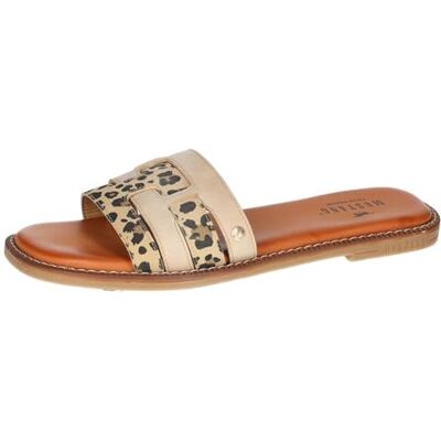 MUSTANG Sabots pour femmes 1519-701, Pointure:40 EU, La couleur:beige MUSTANG Sabots pour femmes 1519-701, Pointure:40 EU, La couleur:beige