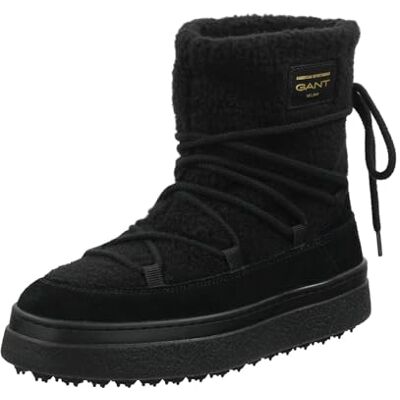 GANT Bottines Snowhill pour femme, Noir, 37 EU GANT Bottines Snowhill pour femme, Noir, 37 EU