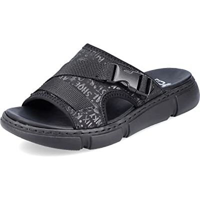 Rieker 46391, Sabots Femme, Noir (Schwarz), 40 EU Rieker 46391, Sabots Femme, Noir (Schwarz), 40 EU