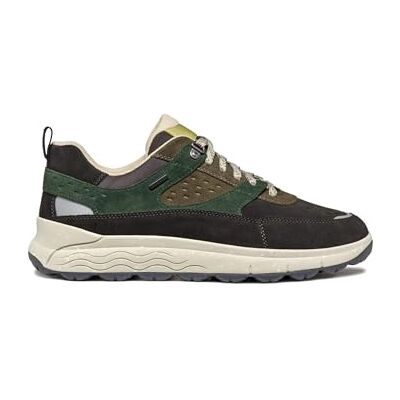 Geox U Spherica 4x4 B ABX Chaussures pour homme, Multicolore (Dk Coffee Dk Green), 42 EU Geox U Spherica 4x4 B ABX Chaussures pour homme, Multicolore (Dk Coffee Dk Green), 42 EU