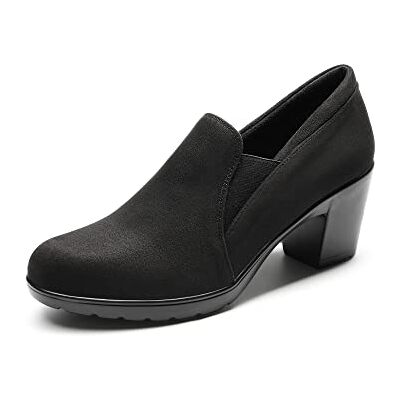 DREAM PAIRS Escarpins Femme Chaussures Habillées à Talons Classique pour Dame Mariage,Size 39,Suède-Noir,DPU214-E DREAM PAIRS Escarpins Femme Chaussures Habillées à Talons Classique pour Dame Mariage,Size 39,Suède-Noir,DPU214-E