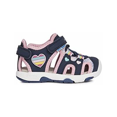 Geox B Sandal Multy Girl, Garçon Fille, Navy Multicolor, 21 EU Geox B Sandal Multy Girl, Garçon Fille, Navy Multicolor, 21 EU