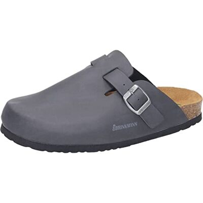 Dr. Brinkmann Mules pour homme, gris, 41 EU Dr. Brinkmann Mules pour homme, gris, 41 EU