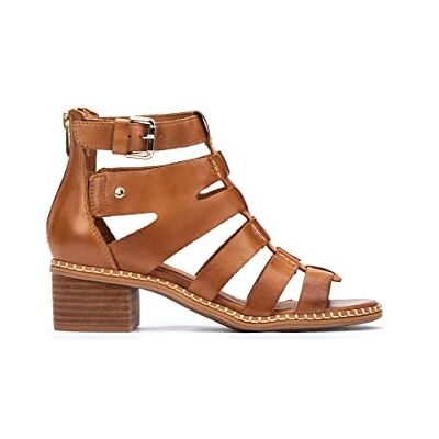 Pikolinos Sandales à talon Cuir Blanes pour Femme, brandy, 41 EU Pikolinos Sandales à talon Cuir Blanes pour Femme, brandy, 41 EU