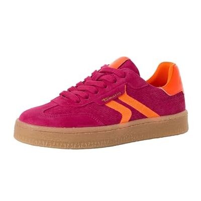 Tamaris Damen Sneaker Low 1-23723-44, Baskets Femme, Pnk Neon, 38 EU Tamaris Damen Sneaker Low 1-23723-44, Baskets Femme, Pnk Neon, 38 EU
