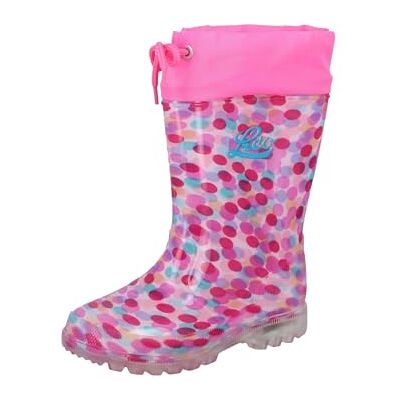 Lico Mixte Enfant Power Blinky Bottes & Bottines de Pluie, Rose Pink Rosa Türkis Pink Rosa Türkis, 25 EU Lico Mixte Enfant Power Blinky Bottes & Bottines de Pluie, Rose Pink Rosa Türkis Pink Rosa Türkis, 25 EU