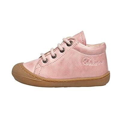 Naturino Chaussures Cocoon pour premiers pas en cuir nappa, rose clair, 25 EU Naturino Chaussures Cocoon pour premiers pas en cuir nappa, rose clair, 25 EU