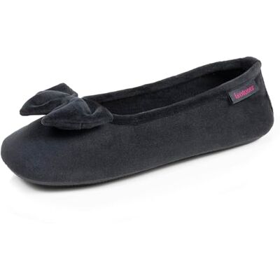 Isotoner Chaussons pantoufles Ballerines femme semelle ultra-souple, confortables, semelle à mémoire de forme Isotoner Chaussons pantoufles Ballerines femme semelle ultra-souple, confortables, semelle à mémoire de forme