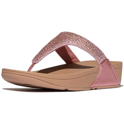 Fitflop LULU Crystal-Mix Sandales à tige d'orteil pour femme, rose rouille métallisé, 36 EU, Rose rouille métallique, 36 EU Fitflop LULU Crystal-Mix Sandales à tige d'orteil pour femme, rose rouille métallisé, 36 EU, Rose rouille métallique, 36 EU