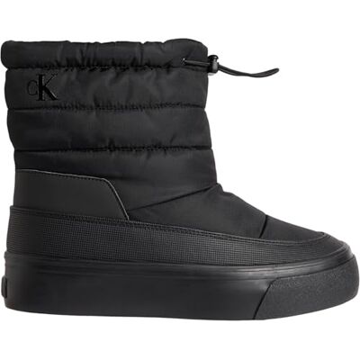 Calvin 8719965074583 Bottes de neige Vulc FLATF en nylon mélangé MG YW0YW01977 pour femme, noir, 39 EU, Noir triple noir., 39 EU Calvin 8719965074583 Bottes de neige Vulc FLATF en nylon mélangé MG YW0YW01977 pour femme, noir, 39 EU, Noir triple noir., 39 EU
