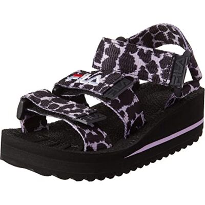 FILA Tomaia Sandales pour fille, Fair Orchid Leopard, 28 EU FILA Tomaia Sandales pour fille, Fair Orchid Leopard, 28 EU