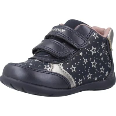Geox B Elthan Girl B Premiers pas pour bébé fille, bleu, 19 EU Geox B Elthan Girl B Premiers pas pour bébé fille, bleu, 19 EU
