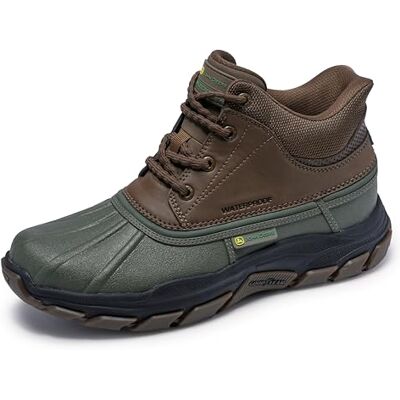 Skechers Bottines John Deere RESPECTED SWAMPER pour homme, marron olive, pointure 44, Marron olive, 45.5 EU Skechers Bottines John Deere RESPECTED SWAMPER pour homme, marron olive, pointure 44, Marron olive, 45.5 EU