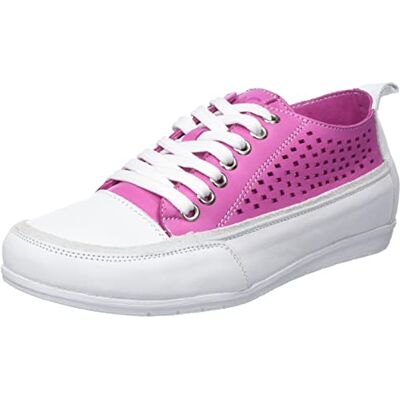 Andrea Conti Baskets pour femme, Fuchsia blanc., 38 EU Andrea Conti Baskets pour femme, Fuchsia blanc., 38 EU