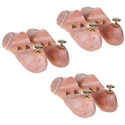 HIMRY 3 Paires Embauchoirs Sabots Chaussures civière, Embauchoirs en Bois Naturel, Réglable Chaussures en Forme, Taille 43/44, Taille 43, Taille 44, KXB6000-43-3P HIMRY 3 Paires Embauchoirs Sabots Chaussures civière, Embauchoirs en Bois Naturel, Réglable Chaussures en Forme, Taille 43/44, Taille 43, Taille 44, KXB6000-43-3P