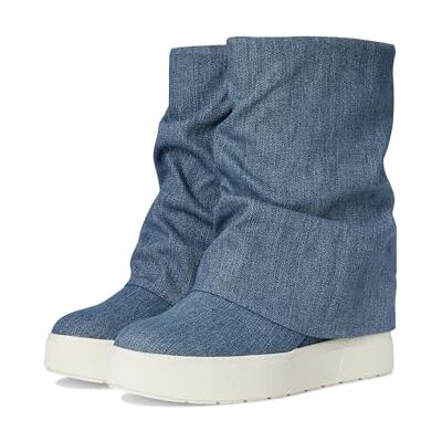 GUESS Bottines Guinna pour femme, Blue Denim 420, 39.5 EU GUESS Bottines Guinna pour femme, Blue Denim 420, 39.5 EU