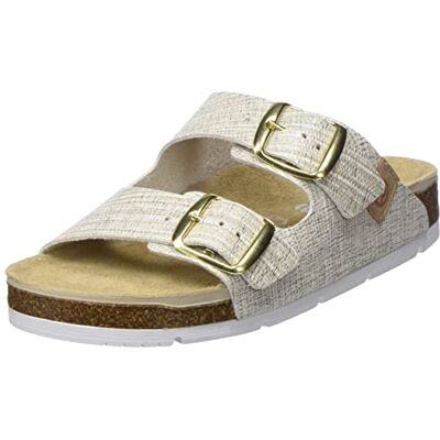 Rohde Elba 1702 Mules pour femme avec semelle en liège, 02 Ivoire, 36 EU Rohde Elba 1702 Mules pour femme avec semelle en liège, 02 Ivoire, 36 EU