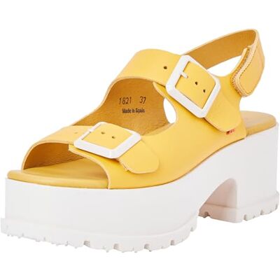 ART 1821 Manchester Sandales pour femme, Jaune (Nappa Yellow), 36 EU ART 1821 Manchester Sandales pour femme, Jaune (Nappa Yellow), 36 EU
