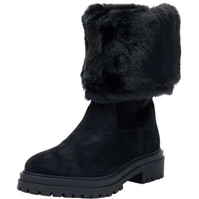 Geox Bottes de cheville D Iridea pour fille, Noir, 40 EU Geox Bottes de cheville D Iridea pour fille, Noir, 40 EU