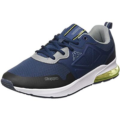 Kappa Chaussures de gymnastique Splinter Man pour homme, Denim noir gris vert, 39.5 EU Kappa Chaussures de gymnastique Splinter Man pour homme, Denim noir gris vert, 39.5 EU