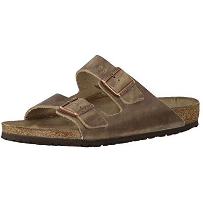 Birkenstock Arizona Cuir Huilé Large, Mules Homme Birkenstock Arizona Cuir Huilé Large, Mules Homme
