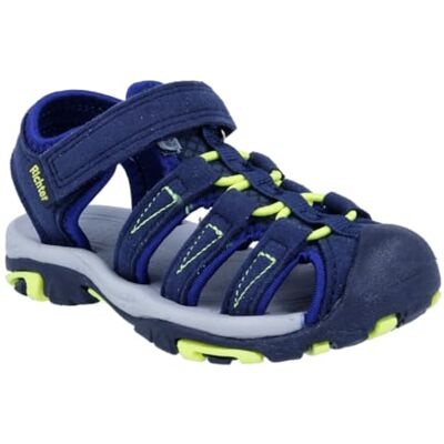 Richter Kinderschuhe Boulder, Sandale Garçon, Bleu Marine Apple, 29 EU Richter Kinderschuhe Boulder, Sandale Garçon, Bleu Marine Apple, 29 EU