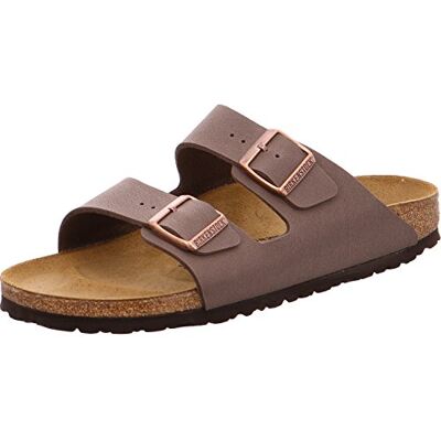 Birkenstock Sabots et mules Arizona 51061 en Birko-Flor (normal) Unisexe, moka, 46 EU Birkenstock Sabots et mules Arizona 51061 en Birko-Flor (normal) Unisexe, moka, 46 EU