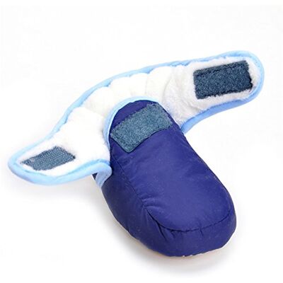 ESTAMICO Bottes d'hiver chaudes pour bébé garçon et fille Bleu marine 6-12 mois ESTAMICO Bottes d'hiver chaudes pour bébé garçon et fille Bleu marine 6-12 mois