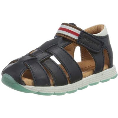 Bisgaard Sandales fermées pour enfants Unisexe Cali, bleu marine, 24 EU Bisgaard Sandales fermées pour enfants Unisexe Cali, bleu marine, 24 EU