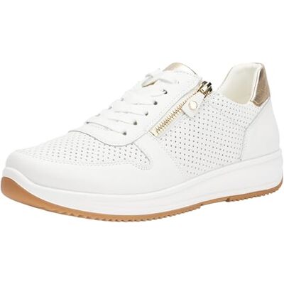 ARA Baskets Osaka pour femme, Platine blanche., 36 EU large ARA Baskets Osaka pour femme, Platine blanche., 36 EU large