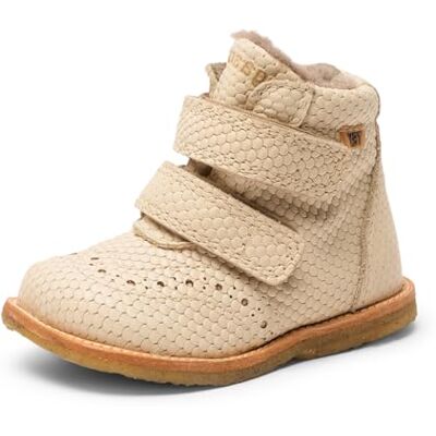 Bisgaard Ellie V Tex Bottines tendance pour filles, Ondes Crème, 24 EU Bisgaard Ellie V Tex Bottines tendance pour filles, Ondes Crème, 24 EU