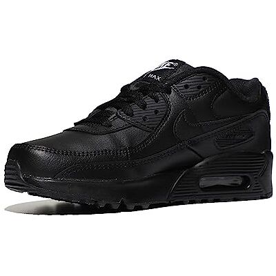 NIKE Baskets Air Max 90 Ltr Big Kids pour garçon, Noir/noir/blanc, 36.5 EU NIKE Baskets Air Max 90 Ltr Big Kids pour garçon, Noir/noir/blanc, 36.5 EU