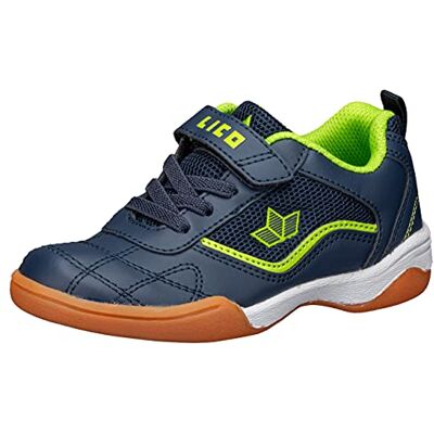 Lico Ben VS marine/lemon - Chaussures de sport pour enfants et adolescents Lico Ben VS marine/lemon - Chaussures de sport pour enfants et adolescents