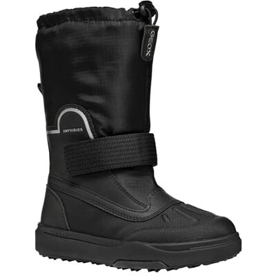 Geox Bottes de neige J Bunshee Pg B a pour garçon, Noir, 0 UK Geox Bottes de neige J Bunshee Pg B a pour garçon, Noir, 0 UK