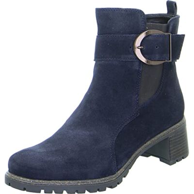 ARA Bottines Ronda pour femme, bleu, 39 EU large ARA Bottines Ronda pour femme, bleu, 39 EU large