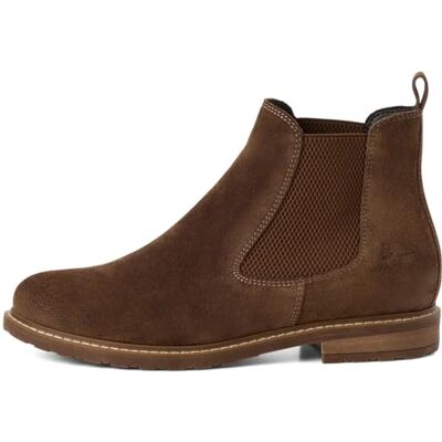 Tamaris Chelsea 1-25056-41 Bottines Chelsea pour femme, Suede marron., 41 EU Tamaris Chelsea 1-25056-41 Bottines Chelsea pour femme, Suede marron., 41 EU
