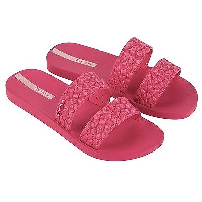Ipanema Sandales à enfiler Renda II FEM pour femme, rose/rose pailleté, pointure 1/2 UK, Rose pailleté rose, 34/35 EU Ipanema Sandales à enfiler Renda II FEM pour femme, rose/rose pailleté, pointure 1/2 UK, Rose pailleté rose, 34/35 EU