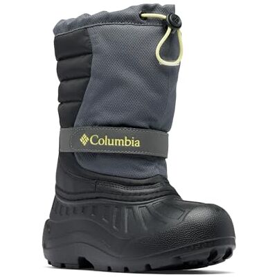Columbia Bottes de randonnée Powderbug Snowlite unisexes pour enfant, Dark Grey Black Toddler, 31 EU Columbia Bottes de randonnée Powderbug Snowlite unisexes pour enfant, Dark Grey Black Toddler, 31 EU