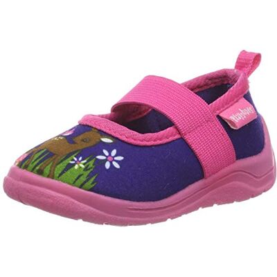 Playshoes Chaussons Cerf, Pantoufles Mixte Enfant, Rose Marine Pink 372, 26/27 EU Playshoes Chaussons Cerf, Pantoufles Mixte Enfant, Rose Marine Pink 372, 26/27 EU