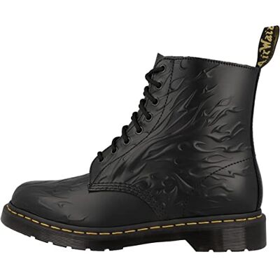 Dr. Martens 27028001, Bottines unisexes pour adulte, Noir (Black Polish Smoth), 37 EU Dr. Martens 27028001, Bottines unisexes pour adulte, Noir (Black Polish Smoth), 37 EU