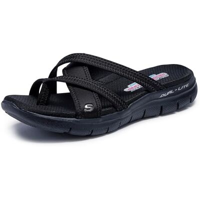 Skechers Sandale Sport pour Femme Flex Appeal 2.0 - Start up Sport - Noir Skechers Sandale Sport pour Femme Flex Appeal 2.0 - Start up Sport - Noir