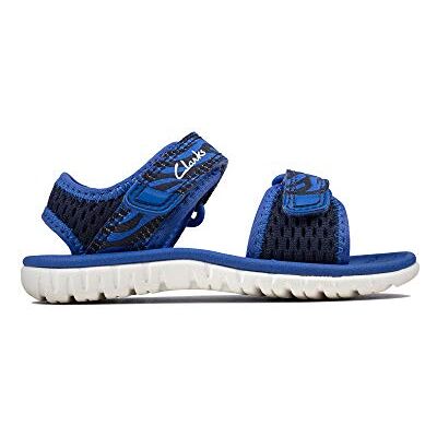 Clarks Surfing Tide T Childrens Navy Combi, 5 Clarks Surfing Tide T Childrens Navy Combi, 5
