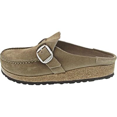 Birkenstock BUCKLEY 1019490 gris taupe babouche sabot femme boucle type mocassin daim 39 Birkenstock BUCKLEY 1019490 gris taupe babouche sabot femme boucle type mocassin daim 39