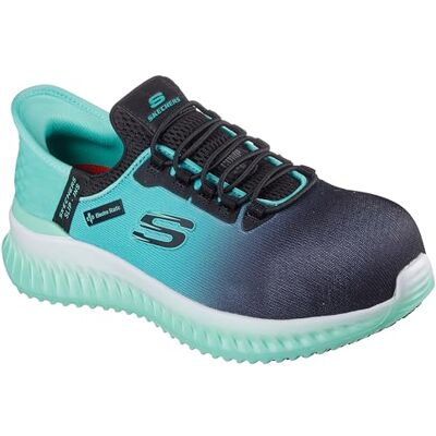 Skechers Tilido OmbrayConstruction Bottes pour femme, Textile synthétique noir sarcelle, 39 EU Skechers Tilido OmbrayConstruction Bottes pour femme, Textile synthétique noir sarcelle, 39 EU