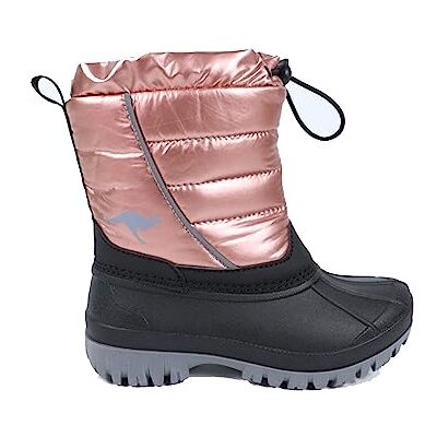 KangaROOS Mädchen K-Ben Schneestiefel, Rose poudré métallisé, 21.5 EU KangaROOS Mädchen K-Ben Schneestiefel, Rose poudré métallisé, 21.5 EU