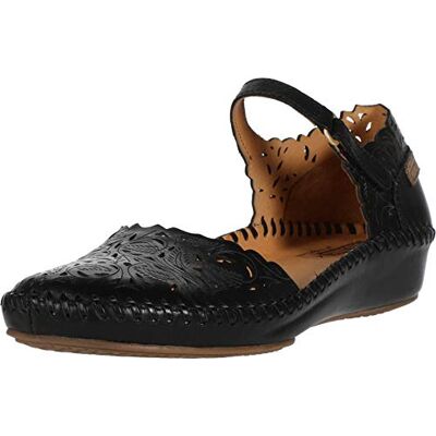 Pikolinos Sandales en cuir P. Vallarta blanc, Black 06, 39 EU Pikolinos Sandales en cuir P. Vallarta blanc, Black 06, 39 EU