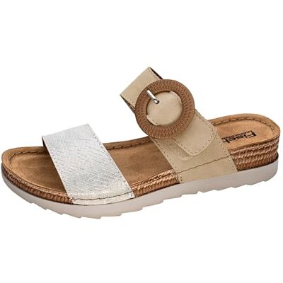 Fischer Markenschuh Fischer Ina Pantoufles plates pour femme, noisette, 38 EU, Noisette, 38 EU Fischer Markenschuh Fischer Ina Pantoufles plates pour femme, noisette, 38 EU, Noisette, 38 EU