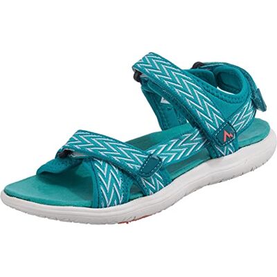 McKINLEY Sportovado, Sandales de randonnée Femme, Blue Aqua/White, 42 EU McKINLEY Sportovado, Sandales de randonnée Femme, Blue Aqua/White, 42 EU